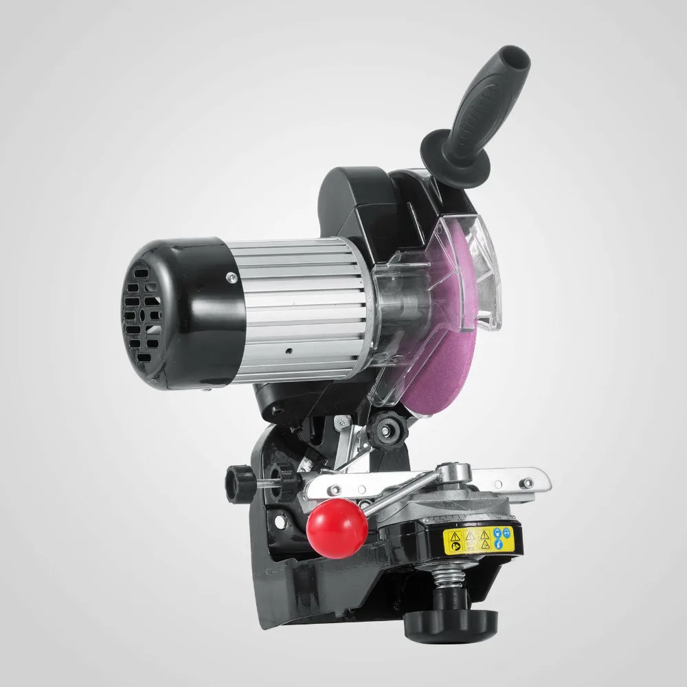 Electric Chainsaw Bench Grinder Sharpener Comes with 1/8" 3/16" Wheels Adjustable Angle Loosening Knob Sturdycast Aluminum
Electric Chainsaw Bench Grinder Sharpener Comes with 1/8" 3/16" Wheels Adjustable Angle Loosening Knob Sturdycast Aluminum