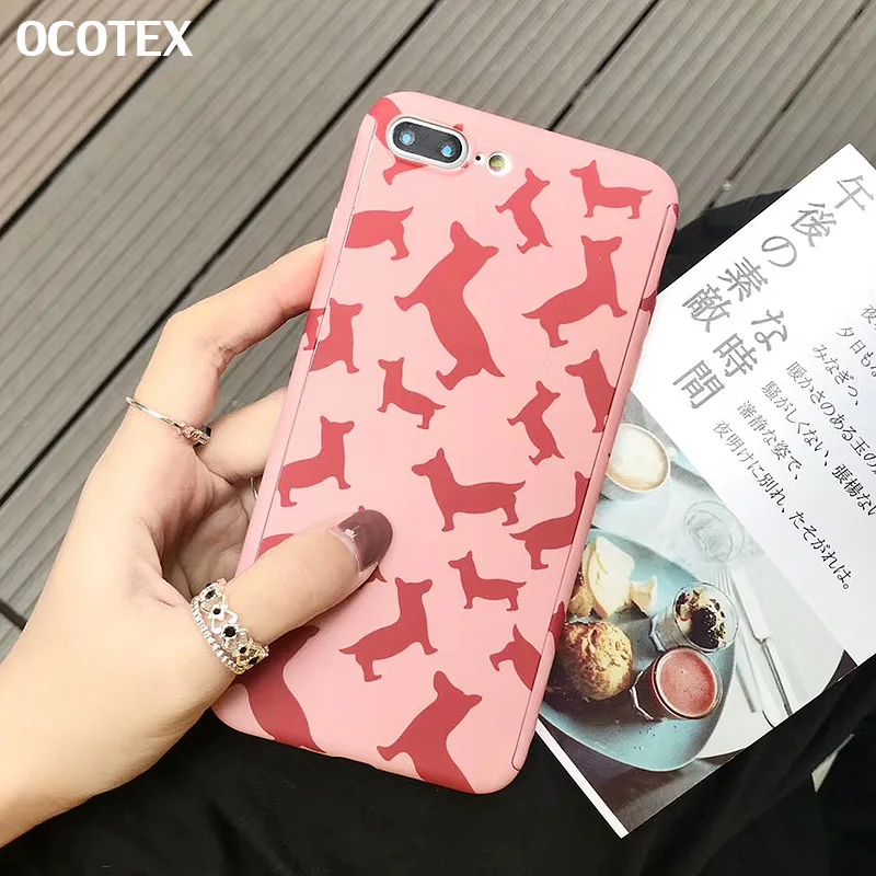 Cute Cartoon Animal Dog 360 Full Body Protective Cover For iPhone 5 5s SE 6 6s 7 8 Plus Hard PC Case For iPhone Xs Max Xr X Capa
Cute Cartoon Animal Dog 360 Full Body Protective Cover For iPhone 5 5s SE 6 6s 7 8 Plus Hard PC Case For iPhone Xs Max Xr X Capa