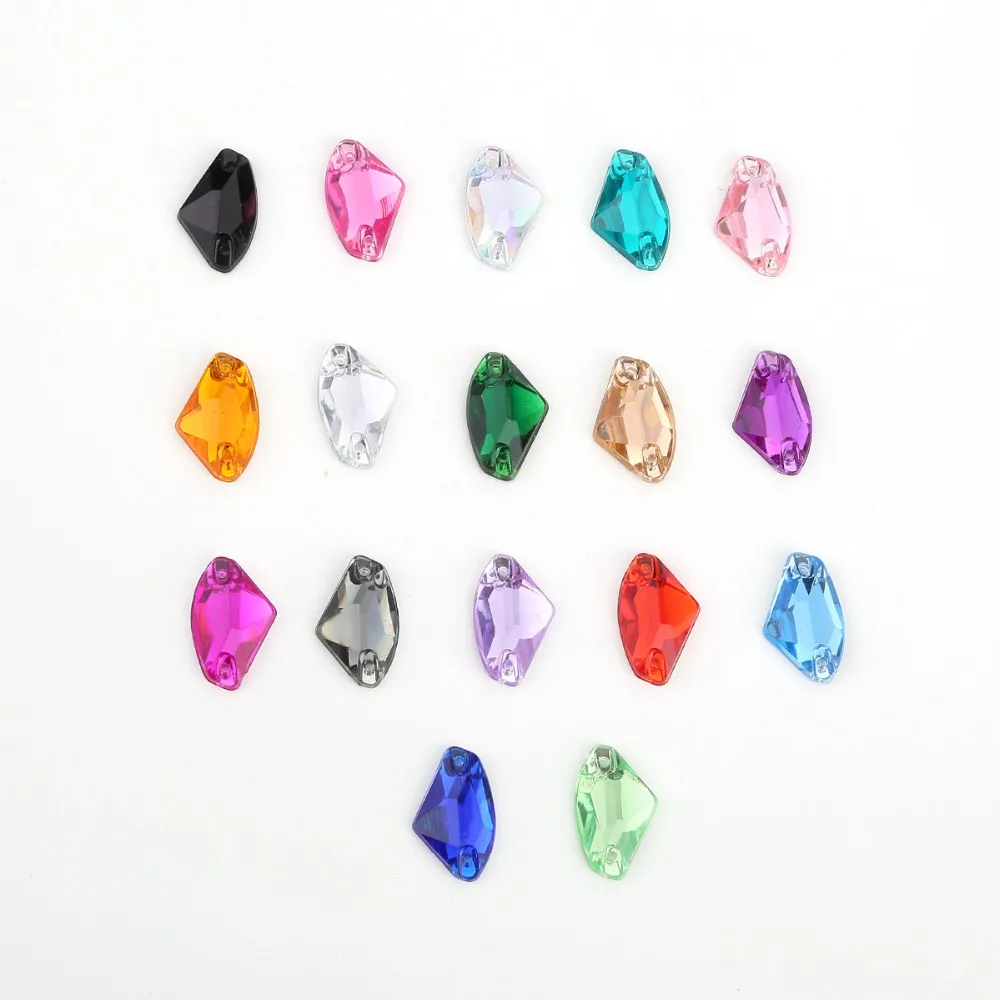 12x18mm fan-shaped Glitter Crysta Sew On Acrylic Rhinestone Flatback Colorful Beads For Wedding Dress Shoes Bags Diy Trim
12x18mm fan-shaped Glitter Crysta Sew On Acrylic Rhinestone Flatback Colorful Beads For Wedding Dress Shoes Bags Diy Trim