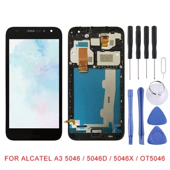5 " for Alcatel A3 LCD Screen and Digitizer Full Assembly with Frame for Alcatel A3 5046 / 5046D / 5046X / OT5046
5 " for Alcatel A3 LCD Screen and Digitizer Full Assembly with Frame for Alcatel A3 5046 / 5046D / 5046X / OT5046