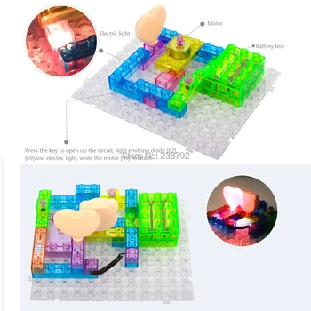 115 projects electronic Circuit Kit With Lighted integrated circuit building blocks experiments STEM educational Science kids
115 projects electronic Circuit Kit With Lighted integrated circuit building blocks experiments STEM educational Science kids