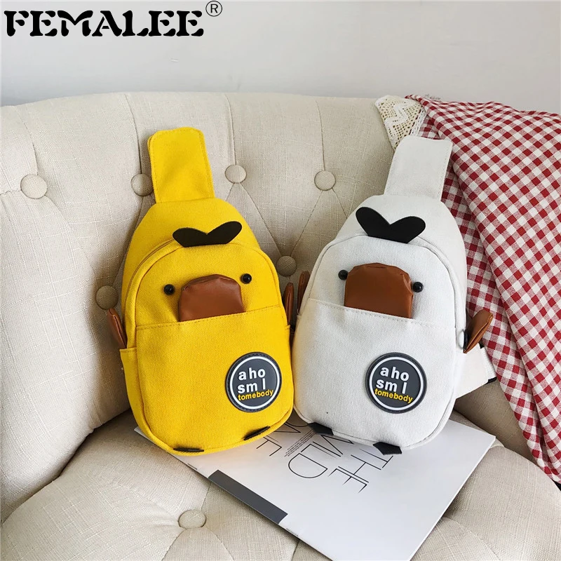 Ins Hot Trendy Cute Duck Canvas Women 2019 New Fashion Kid Messenger Bags Shoulder Female Girls Letter Handbags Mujer Waist Bags
Ins Hot Trendy Cute Duck Canvas Women 2019 New Fashion Kid Messenger Bags Shoulder Female Girls Letter Handbags Mujer Waist Bags