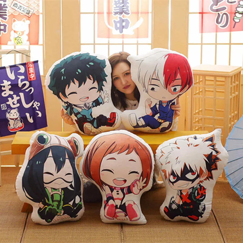 Newly High Quality Lovely Anime Bakugou Katsuki Todoroki Shoto Midoriya Izuku Bolster Plush Boku No Hero Academia Pillow
Newly High Quality Lovely Anime Bakugou Katsuki Todoroki Shoto Midoriya Izuku Bolster Plush Boku No Hero Academia Pillow