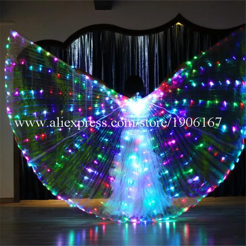 Halloween Colorful Led Luminous Light Up Cloak Wings Christmas Led Illuminated Growing Belly Dance Props Cloak Dress
Halloween Colorful Led Luminous Light Up Cloak Wings Christmas Led Illuminated Growing Belly Dance Props Cloak Dress