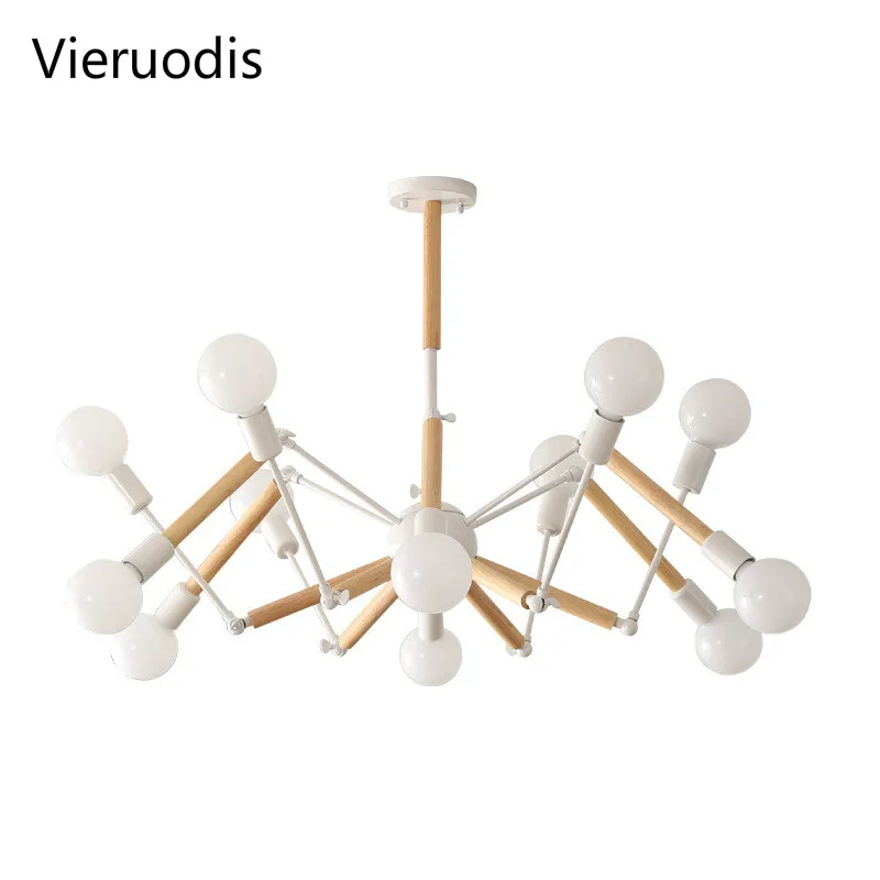 Vieruodis E27 Modern LED Chandeliers Industrial Edison 6 8 12 Lights Fixture White Not Included Bulb
Vieruodis E27 Modern LED Chandeliers Industrial Edison 6 8 12 Lights Fixture White Not Included Bulb