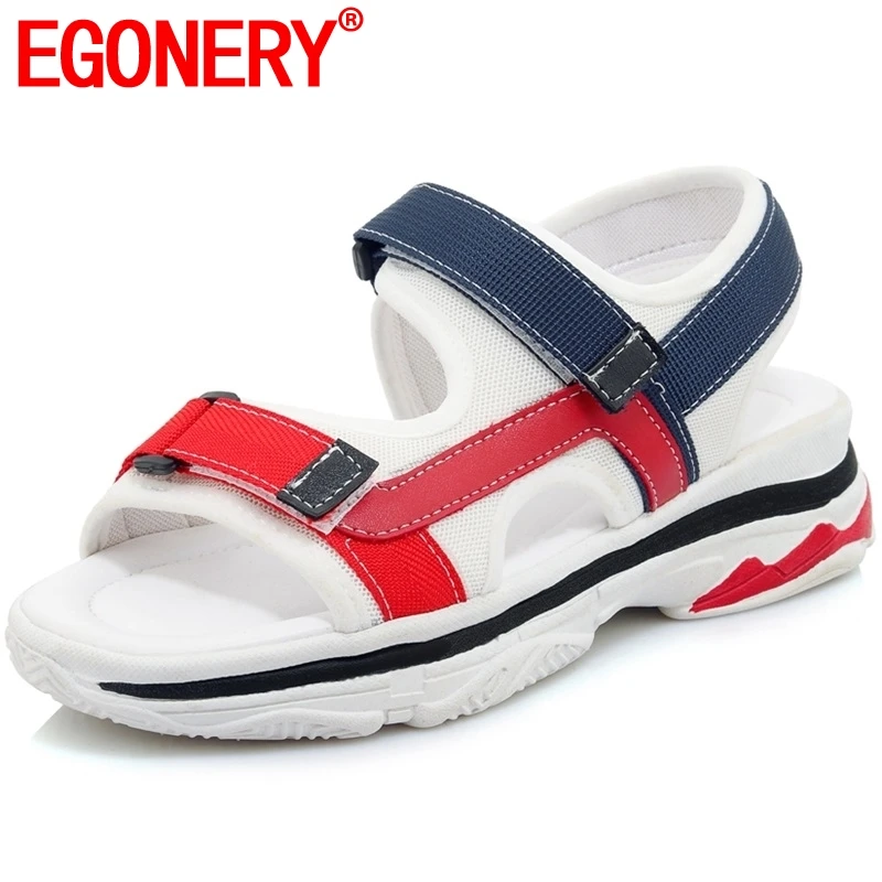 EGONERY women new style sandals retro style mixed color ladies open toe rome summer shoes ladies good quality brand cheap shoes
EGONERY women new style sandals retro style mixed color ladies open toe rome summer shoes ladies good quality brand cheap shoes