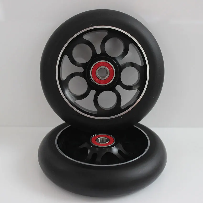 20 wheels ( ABEC-9 bearings) specializing in the production stunt scooter wheels / scooter wheels / roller ski wheel 110MM
20 wheels ( ABEC-9 bearings) specializing in the production stunt scooter wheels / scooter wheels / roller ski wheel 110MM