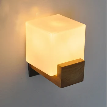 Nordic Contracted Glass Wall Light Modern Style Creative Wooden Balcony Lights Art Study Stairs Led Wall Sconce Free Shipping
Nordic Contracted Glass Wall Light Modern Style Creative Wooden Balcony Lights Art Study Stairs Led Wall Sconce Free Shipping