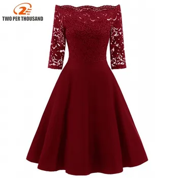 Floral Top Beautiful Vintage Dress Sexy Women Way Shoulder Evening Party Dress Navy Elegant Lady Spring Fest De Vestidos
Floral Top Beautiful Vintage Dress Sexy Women Way Shoulder Evening Party Dress Navy Elegant Lady Spring Fest De Vestidos
