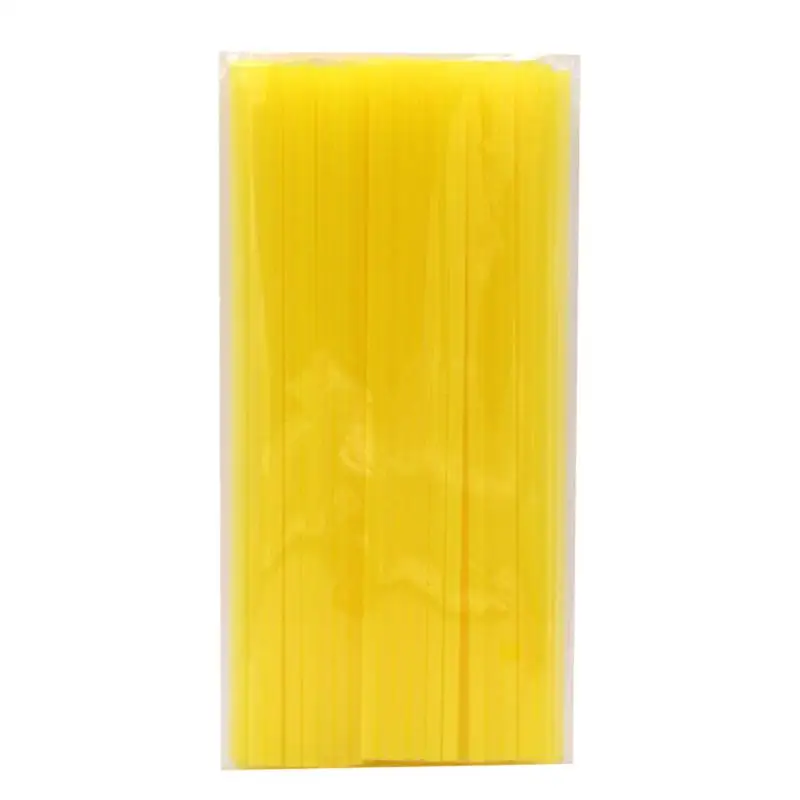 200 Pcs Plastic Straws Disposable Flat Mouth and Straight Drinking Straws Smoothie Drink Straws for Wedding Birthday Party Favors- 26x0.6 cm (Yellow)
200 Pcs Plastic Straws Disposable Flat Mouth and Straight Drinking Straws Smoothie Drink Straws for Wedding Birthday Party Favors- 26x0.6 cm (Yellow)