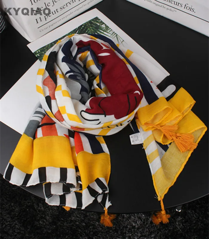 KYQIAO women yellow neck scarf 2019 mori girls autumn spring Japan style long boho yellow geometric print scarves muffler
KYQIAO women yellow neck scarf 2019 mori girls autumn spring Japan style long boho yellow geometric print scarves muffler