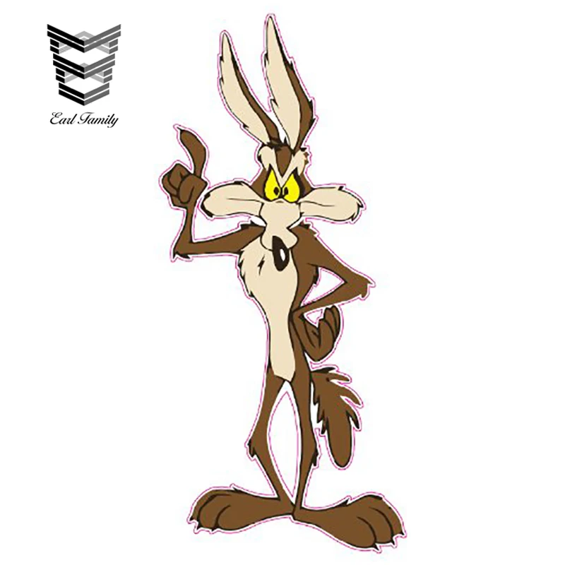 EARLFAMILY 13cm X 6cm Funny Coyote Decal Car Styling Car Stickers Vinyl Graphic Decor for Car Window Bumper Trunk
EARLFAMILY 13cm X 6cm Funny Coyote Decal Car Styling Car Stickers Vinyl Graphic Decor for Car Window Bumper Trunk