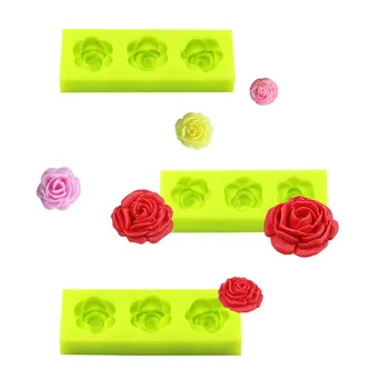Sugarcraft Mini 3D Rose Flower Silicone Cake Mold Fondant Decorating Soap Polyme Clay Baking Mould
Sugarcraft Mini 3D Rose Flower Silicone Cake Mold Fondant Decorating Soap Polyme Clay Baking Mould