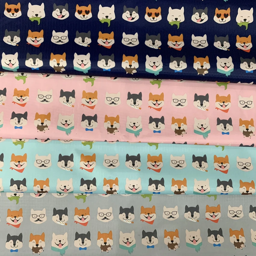 Polyester composite fabrics waterproof Oxford cloth for patchwork PVC DIY Sewing Tablecloth bag raincoats for Dog
Polyester composite fabrics waterproof Oxford cloth for patchwork PVC DIY Sewing Tablecloth bag raincoats for Dog
