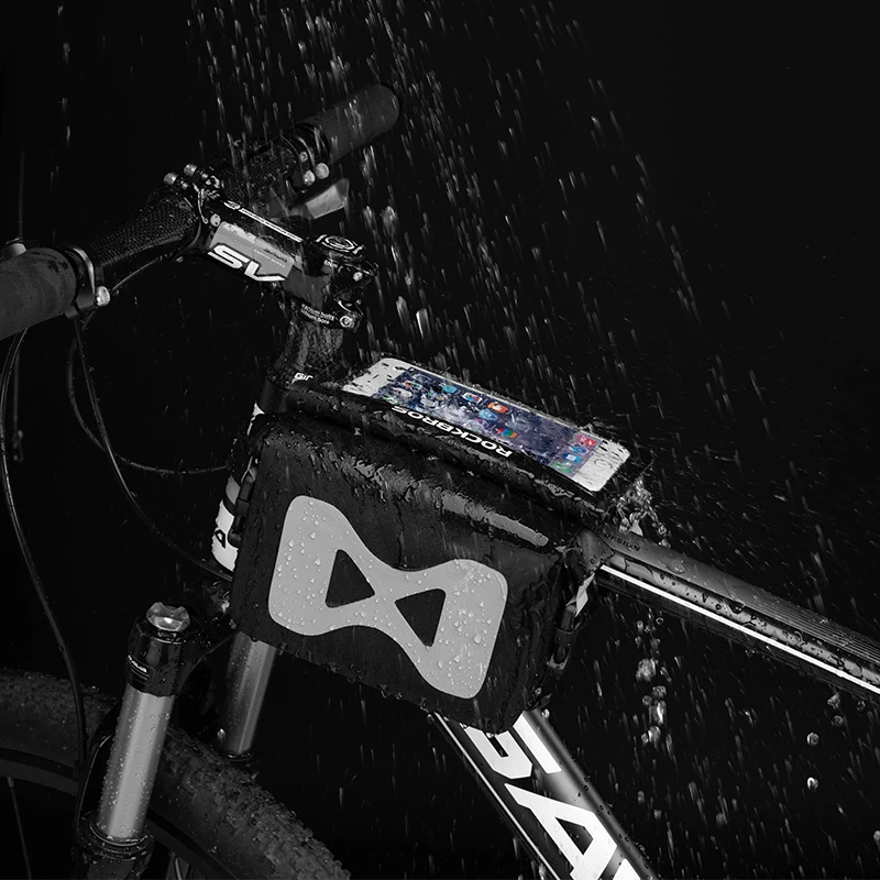ROCKBROS Bag Waterproof Front Frame Bag Cycling Bicycle Waterproof Top Tube Frame Pannier Mobile Phone Touch Screen Bag 6.2 Inch
ROCKBROS Bag Waterproof Front Frame Bag Cycling Bicycle Waterproof Top Tube Frame Pannier Mobile Phone Touch Screen Bag 6.2 Inch