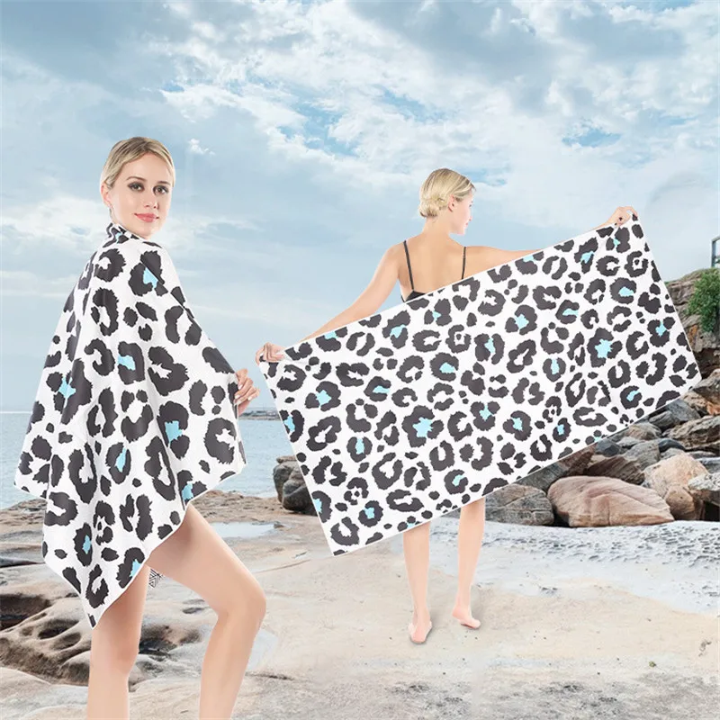 Cilected Microfiber Beach Towel Leopard Print Summer Bath Towels For Adults Big Beach Mat Quick Dry Swimming Pool Blanket 80X160
Cilected Microfiber Beach Towel Leopard Print Summer Bath Towels For Adults Big Beach Mat Quick Dry Swimming Pool Blanket 80X160