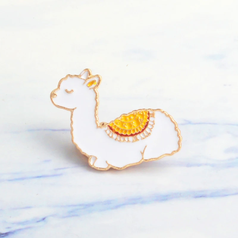 MINGQI Baby Llama enamel pin Cute animal badge brooches Gift Cartoon icons shirt coat dress Button Pin Gift fashion jewelry
MINGQI Baby Llama enamel pin Cute animal badge brooches Gift Cartoon icons shirt coat dress Button Pin Gift fashion jewelry