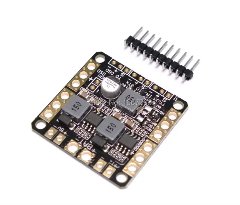 NEW 2-6S Power distribution board / 5V 12V Dual BEC / LC filter 3 in 1 PCB / PDB Board for 250 RC Multicopter
NEW 2-6S Power distribution board / 5V 12V Dual BEC / LC filter 3 in 1 PCB / PDB Board for 250 RC Multicopter