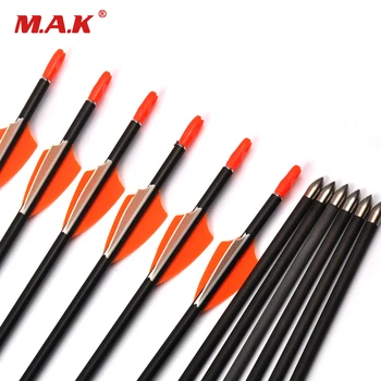 30 Inches Pure Carbon Arrow Spine 500 Outer Diameter 5.6mm For Recurve Bow Archery Hunting Shooting
30 Inches Pure Carbon Arrow Spine 500 Outer Diameter 5.6mm For Recurve Bow Archery Hunting Shooting