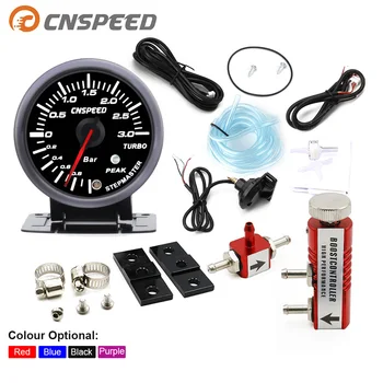 3.0 BAR 60mm 2.5'' Boost Turbo Gauge White&Amber Dual Led Display With Peak Warning&Adjustable Controller Kit
3.0 BAR 60mm 2.5'' Boost Turbo Gauge White&Amber Dual Led Display With Peak Warning&Adjustable Controller Kit