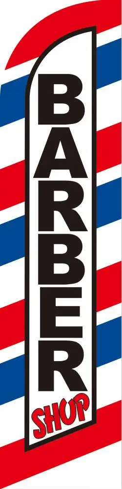 Outlets hot sale custom barber shop 110g Knitted Polyester Beach flag banner swooper flag Digital Printing
Outlets hot sale custom barber shop 110g Knitted Polyester Beach flag banner swooper flag Digital Printing