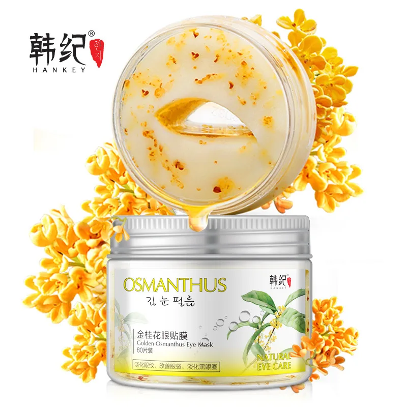 HANKEY 80 Pcs/ Bottle Eye Care Gold Osmanthus Sleep Patches Health Mask Face Care Eye Mask Collagen Mask Especially for Women
HANKEY 80 Pcs/ Bottle Eye Care Gold Osmanthus Sleep Patches Health Mask Face Care Eye Mask Collagen Mask Especially for Women