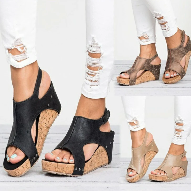 Wedges Sandals Summer Women Platform Heels Sandalias Mujer Woman Leather Wedge Flip Flops Casual Shoes Size 35-43 WF05
Wedges Sandals Summer Women Platform Heels Sandalias Mujer Woman Leather Wedge Flip Flops Casual Shoes Size 35-43 WF05