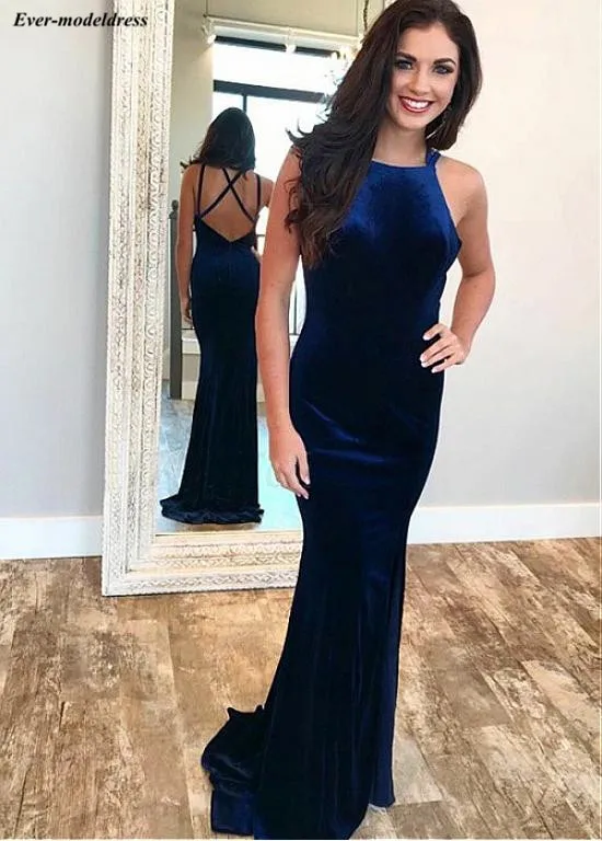 2019 Sexy Evening Dresses Long Velvet Criss-Cross Back Sweep Train Plus Size Customized Formal Prom Party Gowns Robe de soiree
2019 Sexy Evening Dresses Long Velvet Criss-Cross Back Sweep Train Plus Size Customized Formal Prom Party Gowns Robe de soiree