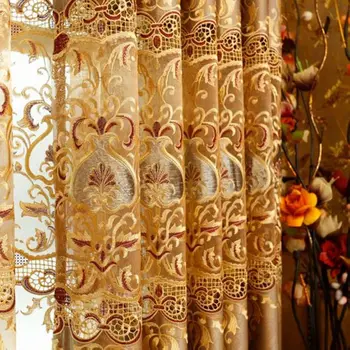 New Curtains Royal Embroidered For Living Room window Luxury Tulle For Bedroom Hollow Customize Drapes
New Curtains Royal Embroidered For Living Room window Luxury Tulle For Bedroom Hollow Customize Drapes