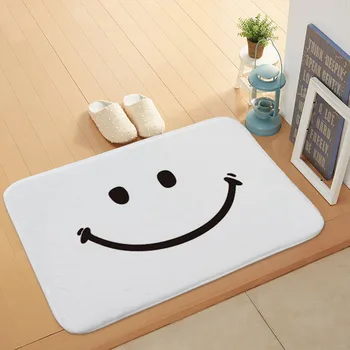 Cartoon Simple Smile Door Mats Coral Velvet Carpet Humorous Funny Words Go Away Entrance Indoor Floor Mat Non-slip Doormat Rug
Cartoon Simple Smile Door Mats Coral Velvet Carpet Humorous Funny Words Go Away Entrance Indoor Floor Mat Non-slip Doormat Rug