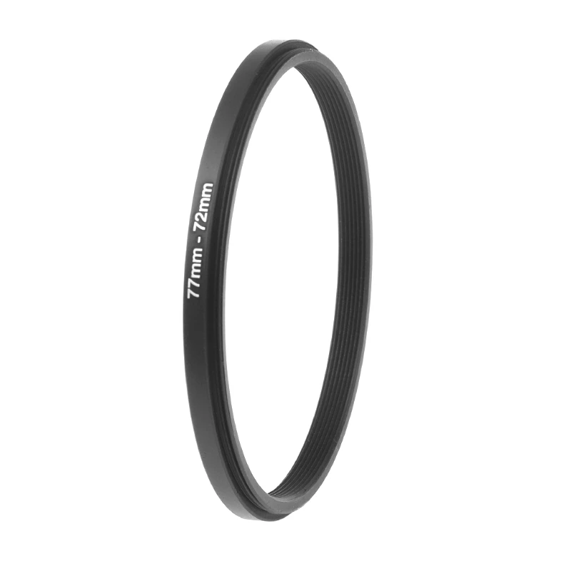 77mm To 72mm Metal Step Down Rings Lens Adapter Filter Camera Tool Accessory New