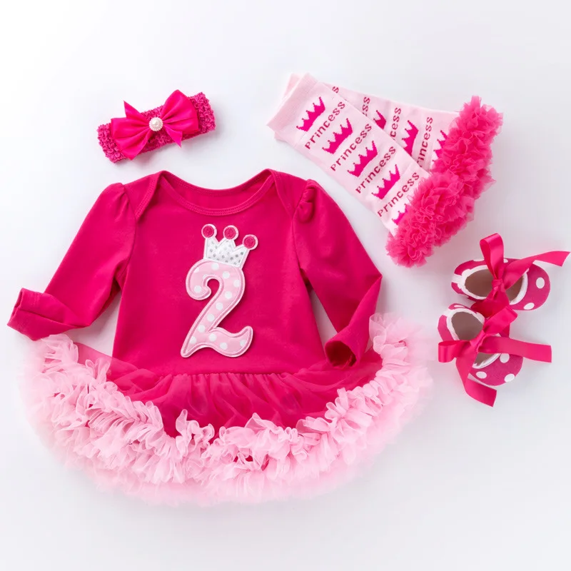 Infant Newborn Baby Girl 1-2 Year Birthday Clothes T+Tutu Dress+headband+Sock 4 Pcs Outfits Toddle Clothing Set Rompers Outfits
Infant Newborn Baby Girl 1-2 Year Birthday Clothes T+Tutu Dress+headband+Sock 4 Pcs Outfits Toddle Clothing Set Rompers Outfits