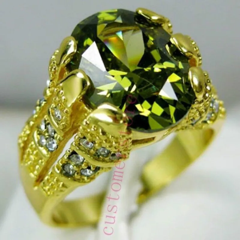 Luxury Carat Yellow CZ Ring Oval Stone Silver Rings for Women Gold Color Female Bridal Wedding Rings Fashion Jewelry Size 8-13
Luxury Carat Yellow CZ Ring Oval Stone Silver Rings for Women Gold Color Female Bridal Wedding Rings Fashion Jewelry Size 8-13