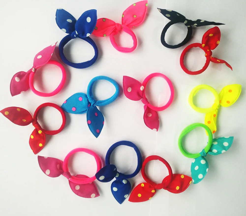 10Pcs Elastic Hair Bands Polka Dot Cute Bow Rabbit Ears Elastic Rubber Bands Hair Rope Girls Scrunchy Accessory For Hair Tie
10Pcs Elastic Hair Bands Polka Dot Cute Bow Rabbit Ears Elastic Rubber Bands Hair Rope Girls Scrunchy Accessory For Hair Tie