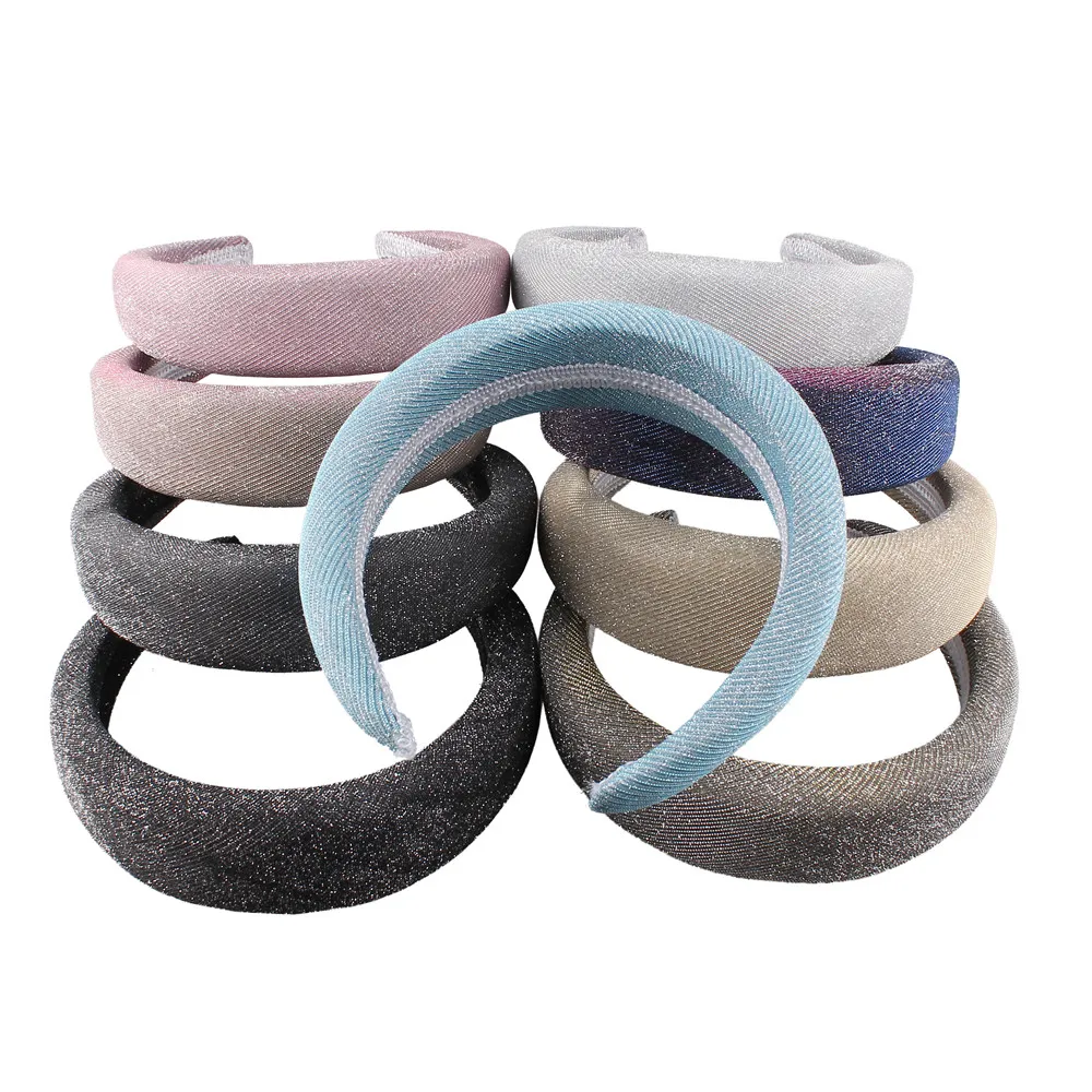 Silver glitter Thick Sponge Velvet Hairbands Headbands For Women Girls Head Bands Headwear Fashion marron Hair Bands Accessories
Silver glitter Thick Sponge Velvet Hairbands Headbands For Women Girls Head Bands Headwear Fashion marron Hair Bands Accessories