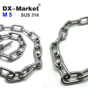 5mm chain, 2 meters , 316 stainless steel lifting chain , sus316 stainless steel chains
5mm chain, 2 meters , 316 stainless steel lifting chain , sus316 stainless steel chains
