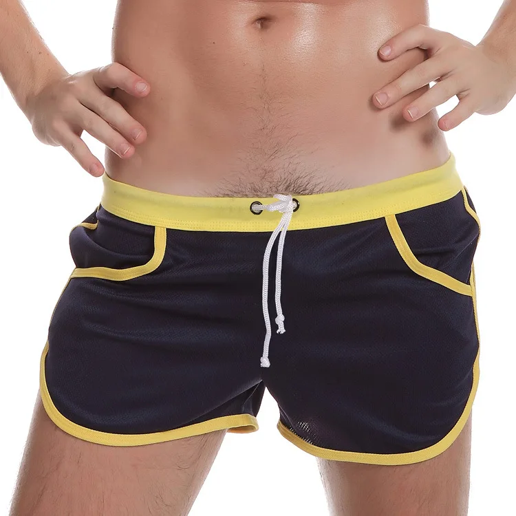 Фото Summer Boutique Men's Polyester Home Shorts Men Boxers Beach Wear Built-in Pocket Underwear 5z | Мужская одежда