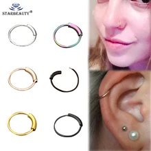 Starbeauty 1Pc Septum Ring Universal Piercing Labret Lip Nose Earrings Piercing Body Jewelry 16G
Starbeauty 1Pc Septum Ring Universal Piercing Labret Lip Nose Earrings Piercing Body Jewelry 16G