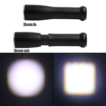 

Professional 3 modes Zoomable XML-T6 LED Flashlight 2000 LM Lumens lanterna Torch light Hiking Camping Spotlight FlashLight