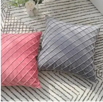 Nordic style velvet cushion cover solid color grid style pillow case decorative lumbar pillowcase waist pillow cover for cushion
Nordic style velvet cushion cover solid color grid style pillow case decorative lumbar pillowcase waist pillow cover for cushion
