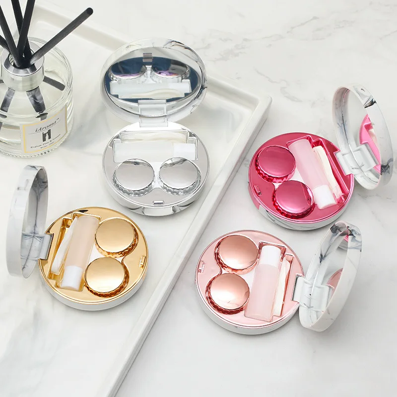 Fake Marble Contact Lens Case with Mirror Contact Lenses Case Container Cute Lovely Travel Kit Box
Fake Marble Contact Lens Case with Mirror Contact Lenses Case Container Cute Lovely Travel Kit Box