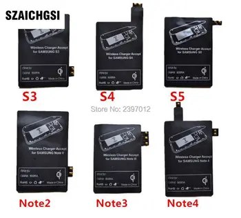 SZAICHGSI Wireless Charger Receiver Qi Wireless Charging Receiver for Samsung Galaxy S3/S4/S5 for Note 2/3/4 wholesale 50pcs
SZAICHGSI Wireless Charger Receiver Qi Wireless Charging Receiver for Samsung Galaxy S3/S4/S5 for Note 2/3/4 wholesale 50pcs