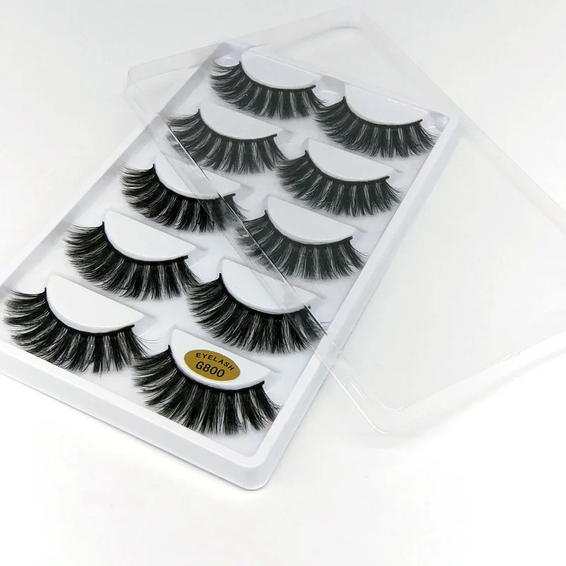 Eyelash 5 Pairs Multipack 3D Soft Mink Hair False Eyelashes Thick Curled Full Strip Lashes Eyelash Natural Volume
Eyelash 5 Pairs Multipack 3D Soft Mink Hair False Eyelashes Thick Curled Full Strip Lashes Eyelash Natural Volume