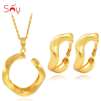 Sunny Jewelry Classic Jewelry Sets For Women Necklace Earrings Pendant Water Wave Round Jewelry Sets For Party Daily Engagement
Sunny Jewelry Classic Jewelry Sets For Women Necklace Earrings Pendant Water Wave Round Jewelry Sets For Party Daily Engagement