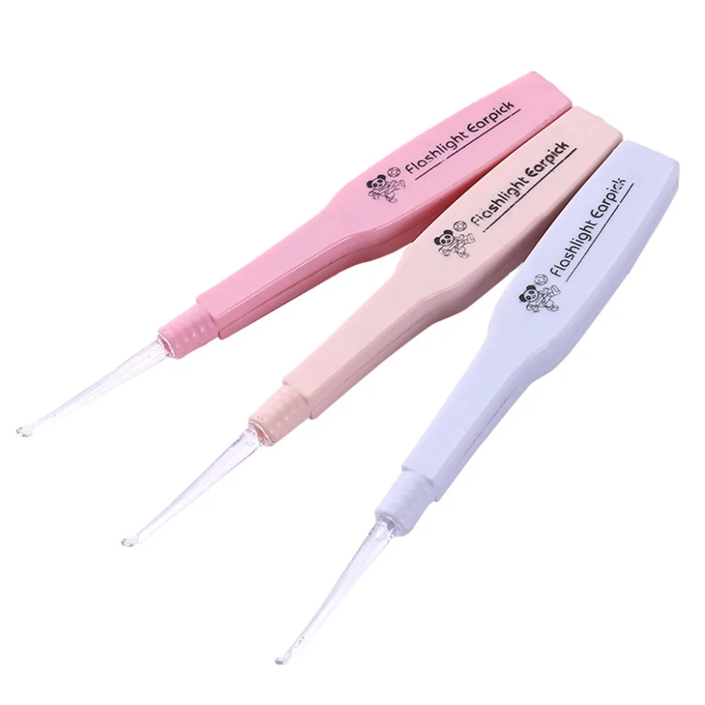 Fashion Adult Kid LED Light Flashlight Ear Cleaning Remover Earpick Earwax Removal Spoon Household Ear Care Random Color 1Pc
Fashion Adult Kid LED Light Flashlight Ear Cleaning Remover Earpick Earwax Removal Spoon Household Ear Care Random Color 1Pc