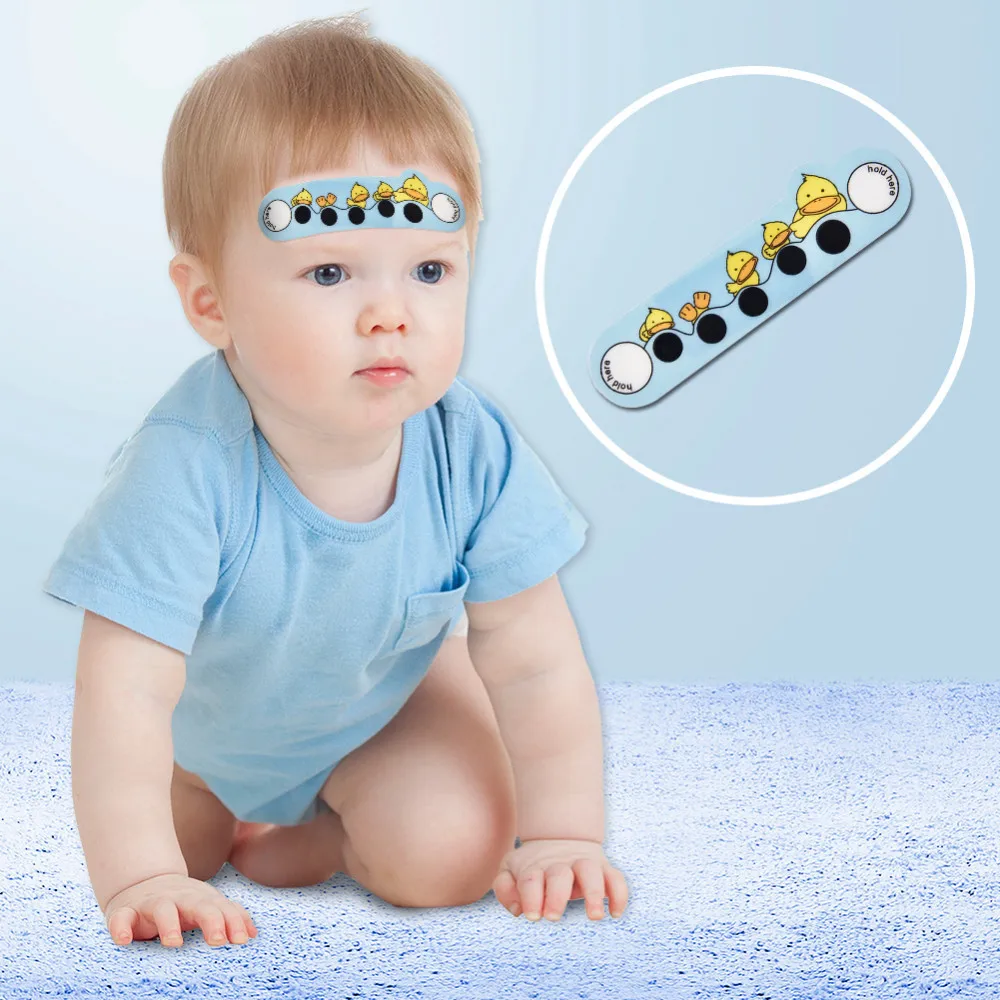 10 pcs Baby Cartoon animal Forehead Thermometers Sticker LCD Digital Strip Body Fever Kids Care Thermometer For Children 
10 pcs Baby Cartoon animal Forehead Thermometers Sticker LCD Digital Strip Body Fever Kids Care Thermometer For Children