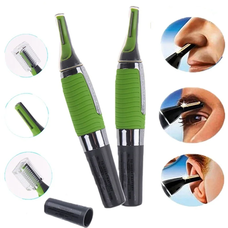 Man-Women-Professional-Personal-Hair-Trimmer-Ear-Nose-Mustache-Beard-Grooming-Kit-Trimmer