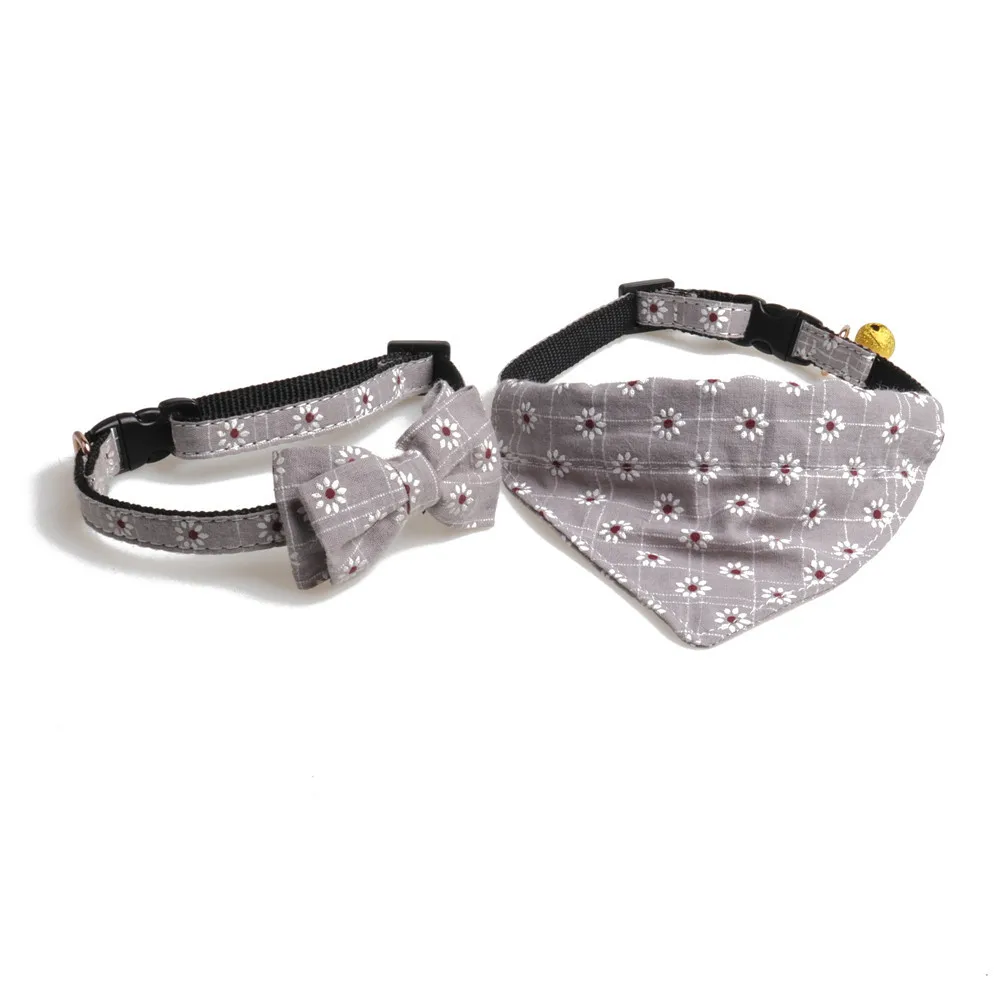 Pets Puppy Cats Collars Nylon Floral Print Bowknot Necklace Small Dogs/Cats Adjustable Collar Bow Tie Dog Bibs
Pets Puppy Cats Collars Nylon Floral Print Bowknot Necklace Small Dogs/Cats Adjustable Collar Bow Tie Dog Bibs