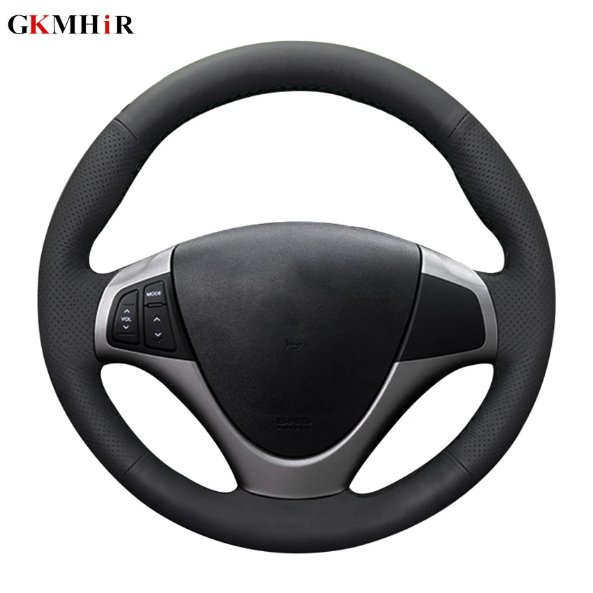 Hand-stitched Steering Wheel Cover Black Artificial Leather Car Steering Wheel Covers for Hyundai I30 2008 2009 2010 FD
Hand-stitched Steering Wheel Cover Black Artificial Leather Car Steering Wheel Covers for Hyundai I30 2008 2009 2010 FD