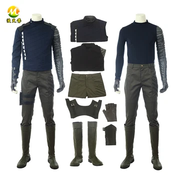 The Avengers 3 Winter Soldier Costume Infinity War Bucky Barnes Cosplay Costume Winter Soldier Cosplay Dress For Men Halloween
The Avengers 3 Winter Soldier Costume Infinity War Bucky Barnes Cosplay Costume Winter Soldier Cosplay Dress For Men Halloween